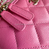 CHANEL 20S Pink Caviar Small Vanity Case GHW