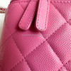 CHANEL 20S Pink Caviar Small Vanity Case GHW