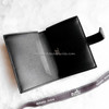 HERMES 2022 Bearn Card Holder Noir GHW *New