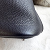 HERMES Picotin Lock 22 Bleu Nuit Clemence PHW