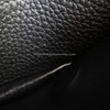 HERMES Dogon Card Holder Noir PHW