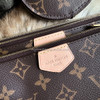 LOUIS VUITTON Multi Pochette Accessoires Khaki