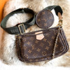 LOUIS VUITTON Multi Pochette Accessoires Khaki