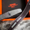HERMES H d'Ancre Bracelet Pavé Diamonds ST