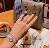 HERMES H d'Ancre Bracelet Pavé Diamonds ST