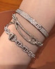 HERMES H d'Ancre Bracelet Pavé Diamonds ST