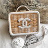 CHANEL 19S Wicker/ Rattan Vanity Case