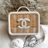 CHANEL 19S Wicker/ Rattan Vanity Case