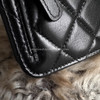 CHANEL Mini WOC Wallet on Chain Pearl Strap