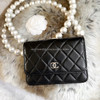 CHANEL Mini WOC Wallet on Chain Pearl Strap