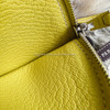 HERMES Tutti Frutti Lemon Coin Purse/ Charm Chèvre Mysore