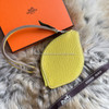 HERMES Tutti Frutti Lemon Coin Purse/ Charm Chèvre Mysore