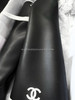 CHANEL 22K Runway CC Rubber Rain Boots 38 *New