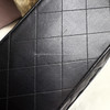 CHANEL Black Vintage Maxi/ XL Jumbo Classic Flap Gold Hw