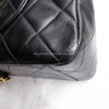 CHANEL Black Vintage Maxi/ XL Jumbo Classic Flap Gold Hw