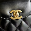 CHANEL 23K Kelly Mini Shopping Bag Gold Hw