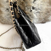 CHANEL 23K Kelly Mini Shopping Bag Gold Hw