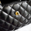 CHANEL 23K Kelly Mini Shopping Bag Gold Hw