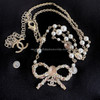 CHANEL 23B CC Bow Belt/ Necklace *New