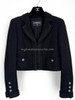 CHANEL 22C Runway Little Black Jacket 38