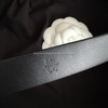 CHANEL 23B CC Buckle Leather Belt 85 *New
