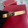 CARTIER Love Cuff Bracelet 18K Rose Gold #17