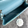 CHANEL 24P Tie Dye Calfskin Mini Flap Bag Lt Gold Hw *New