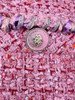 CHANEL 22P Tweed Vest 34 Pink/ Lt Purple/ Red *New