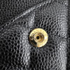 CHANEL Black Caviar Medium Classic Flap GHW