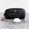 CHANEL 24C Zipped Cosmetic Pouch with Chain