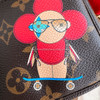 LOUIS VUITTON Xmas Mini Pochette Vivienne Skateboard *New