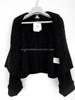 HERMES Reversible Knit Jacket Noir 36 *New