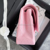 CHANEL 19S Iridescent Pink Medium Classic Flap LGHW