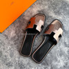 HERMES Oran Sandals 38 Bronze *New
