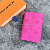 LOUIS VUITTON Pocket Organiser Fuchsia *New