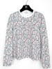 CHANEL 21P Cotton Logo Top 36 White Multicolor