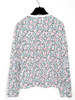 CHANEL 21P Cotton Logo Top 36 White Multicolor