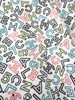 CHANEL 21P Cotton Logo Top 36 White Multicolor