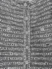 CHANEL 24P Black/ White Tweed Jacket 36