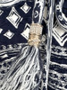 CHANEL 18C Tunic/ Mini Dress Jeweled Belt 36