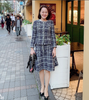 CHANEL 18P Blue Fantasy Tweed Jacket 36