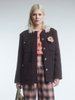 CHANEL 21B Navy Tweed Jacket 36