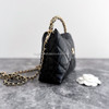 CHANEL 24B Top Handle Mini Bag  with Chain