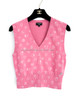 CHANEL 23C Logo Sleeveless Knit Top 34
