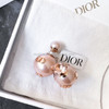 DIOR Tribales Earrings Pink Pearls & Crystal *New