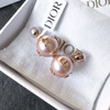 DIOR Tribales Earrings Pink Pearls & Crystal *New