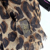LOUIS VUITTON  Brown Leopard Sprouse Cashmere/ Silk Stole Scarf LOUIS VUITTON  Brown Leopard Sprouse Cashmere/ Silk Stole Scarf
