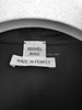 HERMES 2024 SS Tunique Coulisse Cotton Twill 36 Noir