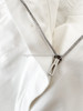 HERMES 2024 Cotton Twill Carrot Pant Blanc Naturel 36