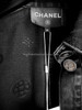 CHANEL 21P Logo Embossed Denim Jacket 36 *New